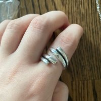 Сребърен пръстен за жени - 925, снимка 1 - Пръстени - 30056946
