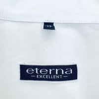 Бяла риза швейцарски памук ETERNA EXCELLENT , снимка 2 - Ризи - 38906988