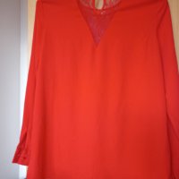 Червена риза Cubus As, 36 S, снимка 3 - Ризи - 38335125