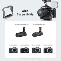 Нова NEEWER Камера Клетка за Canon EOS R5/R6, DJI Съвместимост, Arca Type, снимка 7 - Чанти, стативи, аксесоари - 42605670