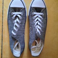 Дам.обувки/кецове-"CONVERSE"-№39,5-цвят-масл.зелен-меланж. Закупени от Германия., снимка 1 - Кецове - 33895852