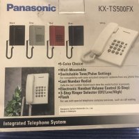 Стационарен телефон Panasonic  KX  T5500 FX  Ц-на 16 ЛВ НОВ, снимка 2 - Други - 38993086