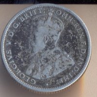 Австралия шилинг 1922 година, сребро, снимка 2 - Нумизматика и бонистика - 29227421