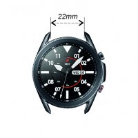 Силиконови каишки 22мм за Samsung Gear S3/Huawei Watch GT2 46мм, снимка 3 - Каишки за часовници - 30463118