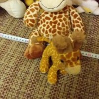 Плюшени играчки - жирафи - мече - еленче - милка крави и др 16бр., снимка 17 - Плюшени играчки - 29335844