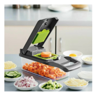 Ренде за плодове и зеленчуци Veggie Slicer, Многофункционално, 14 части, снимка 1 - Блендери - 44632732