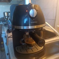 Кафе машина Силвър Крест с ръкохватка с крема диск, работи перфектно и прави страхотно кафе с каймак, снимка 1 - Кафемашини - 38395193