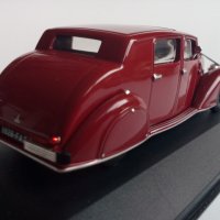 Количка макет умален модел автомобил мащаб 1/43 Voisin C28 Ambassade от 1936 г. Воазен 1:43, снимка 3 - Коли, камиони, мотори, писти - 39474066