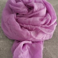 Дамски шалове от памук и лен, снимка 6 - Шалове - 31988286