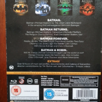 Батман четрилогия - Блу-рей без БГ субтитри, снимка 2 - Blu-Ray филми - 44566560