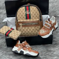 Дамски спортни обувки портфейл и раница Gucci код 170, снимка 1 - Дамски ежедневни обувки - 33753835