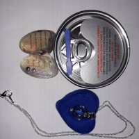 Дамсо колие от медицинска стомана с колтивира перла, снимка 2 - Колиета, медальони, синджири - 44783097