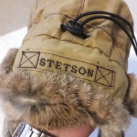 Маркова зимна шапка ушанка Stetson , снимка 4 - Шапки - 31399323