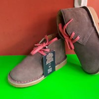 Английски детски обувки естсетвен велур-KANGOL 3 цвята, снимка 5 - Детски обувки - 31759426