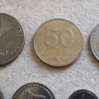 Монета. Грузия. 1, 5, 10, 20 ,50 тетри. и 1 и 2 лари . 7 бройки., снимка 3 - Нумизматика и бонистика - 42350851