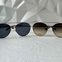 Balmain висок клас 1:1 кръгли слънчеви очила мъжки дамски унисекс, снимка 10 - Слънчеви и диоптрични очила - 44913841