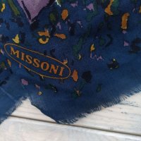 Дамски шал Missoni вълна и коприна, снимка 3 - Шалове - 38309918