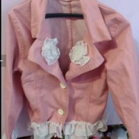 Детско момичешко нежно сако, снимка 1 - Детски пуловери и жилетки - 40475155