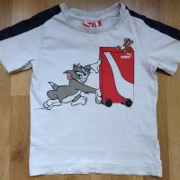 Tom and Jerry / PUMA / детска тениска на Том и Джери, снимка 1 - Детски тениски и потници - 42853269