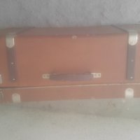 Твърд керемиден стар куфар, снимка 3 - Други ценни предмети - 34141767