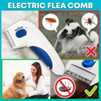 Електрически гребен срещу бълхи кърлежи за домашни любимци Flea Doctor, снимка 8 - За кучета - 29358035
