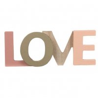 Дървена табела Любов, LOVE, 17x0.8x6.7cm, снимка 2 - Декорация за дома - 39341115