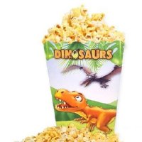 Дино Динозавър динозаври кутия за дребни лакомства пуканки и др, снимка 1 - Кутии за храна - 42855694