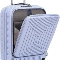 Нов лек удобен куфар твърда обвивка Багаж пътуване самолет летище, снимка 1 - Куфари - 42450937