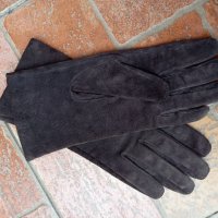 Дамски ръкавици естествен велур, снимка 5 - Шапки - 23746865