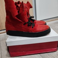 Дамски червени обувки , снимка 2 - Дамски ежедневни обувки - 44309351