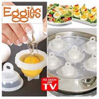 Фoрми за варене на яйца - Eggies, снимка 2 - Прибори за хранене, готвене и сервиране - 32006756