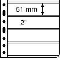 VARIO 5C–прозрачни листа пет банкноти на лист– 195 x 51 mm, снимка 1 - Нумизматика и бонистика - 35305106