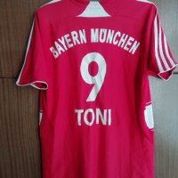 Bayern Munich Luca Toni Adidas оригинална футболна тениска фланелка Лука Тони Байерн Мюнхен , снимка 2 - Тениски - 37645349