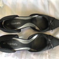 Дамски сатенени обувки Barratts , снимка 5 - Дамски елегантни обувки - 30153768