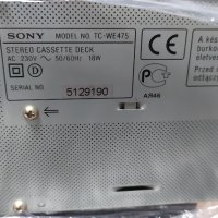 Sony TC-WE475, перфектно работи, снимка 3 - Декове - 44461462