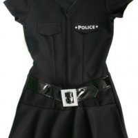 Парти костюм -полицайка от 3 части- рокля, шапка, белезници , снимка 9 - Други - 36657667