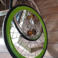 Уникални капли за велосипед  висок борд - предна и  задна с гуми., снимка 1 - Части за велосипеди - 30680610