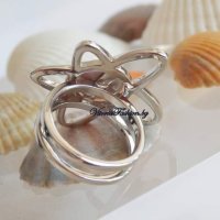 MISAKI - прекрасен сребърен пръстен, снимка 3 - Пръстени - 44336499