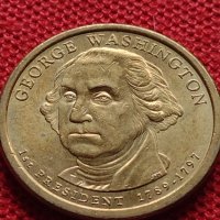 Възпоменателна монета GEORGE WASHINGTON 1 президент на САЩ (1789-1797) за КОЛЕКЦИЯ 38033, снимка 1 - Нумизматика и бонистика - 40764199
