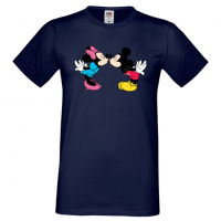 Мъжка тениска Mickey & Minnie 8 Подарък,Изненада,Рожден ден, снимка 6 - Тениски - 36575604