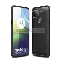 Motorola Moto G9 Power Карбонов удароустойчив гръб , снимка 6 - Калъфи, кейсове - 31497456