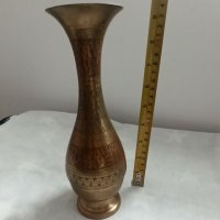 Старинна бронзова ваза, снимка 1 - Антикварни и старинни предмети - 39411207