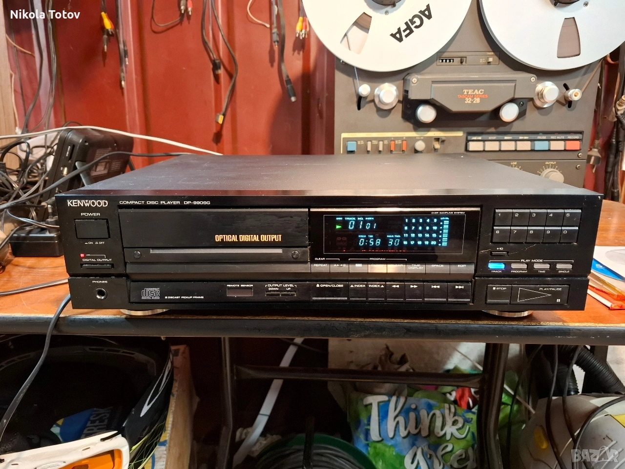 Продава се KENWOOD COMPACT DISC PLAYER DP-990SG. , снимка 1