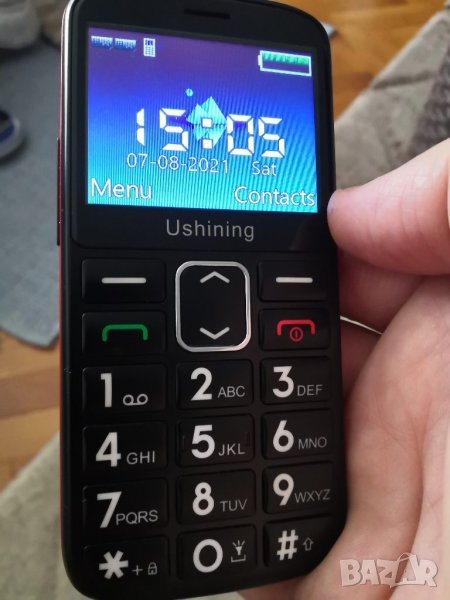 Телефон за възрастни - две сим карти, радио, камера, фенерче!, снимка 1