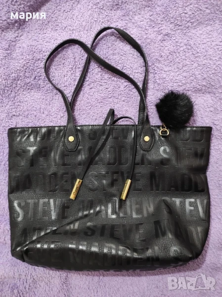 Нова чанта с помпон Steve Madden, снимка 1