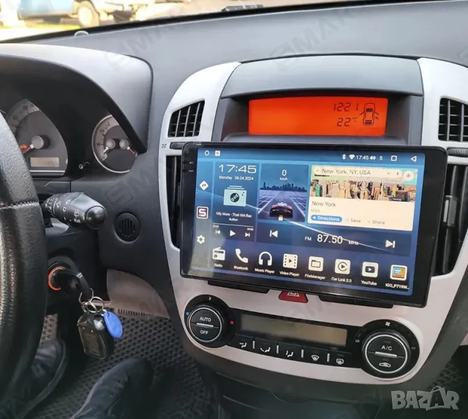 Мултимедия, Двоен дин, за Kia Ceed 2006-2009 година, Навигация,за Kia Ceed, радио, плеър 9“, Android, снимка 1