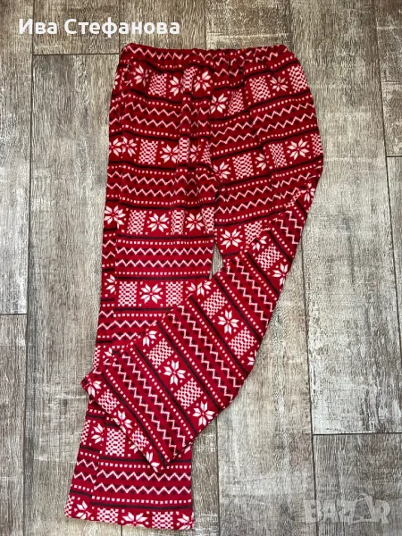 Много меко полар поларени топъл висока талия ново универсален размер домашно долнище, снимка 1