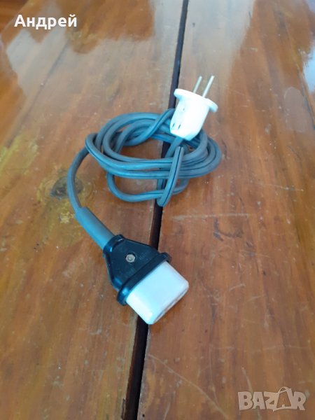 Стар захранващ кабел,Съединителен шнур #4, снимка 1
