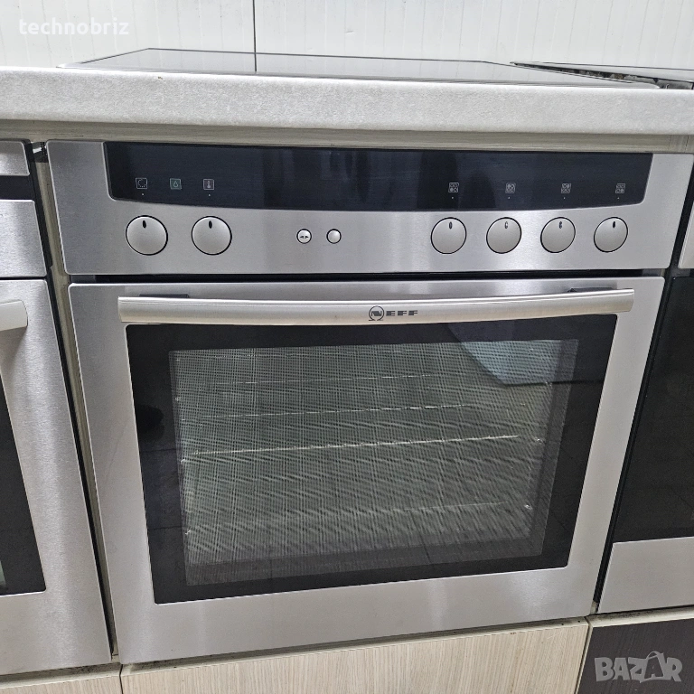 Немска фурна за вграждане с керамичен плот Neff - ГАРАНЦИЯ, снимка 1
