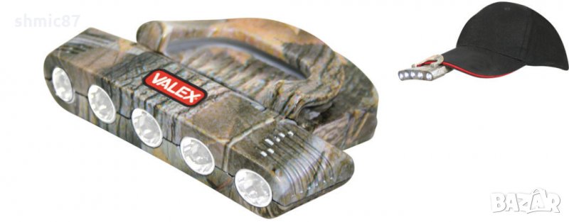 Прожектор,фенер, светодиоден за шапка с козерка , снимка 1